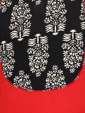 multicolor cotton a-line kurta - 11114593 - Standard Image - 5