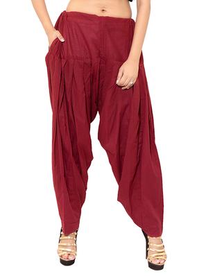 black cotton patiyala salwars - 11119994 - Standard Image - 2