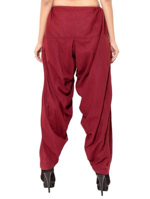 black cotton patiyala salwars - 11119994 - Standard Image - 4