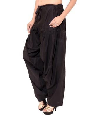 white rayon patiyala salwars - 11120107 - Standard Image - 3
