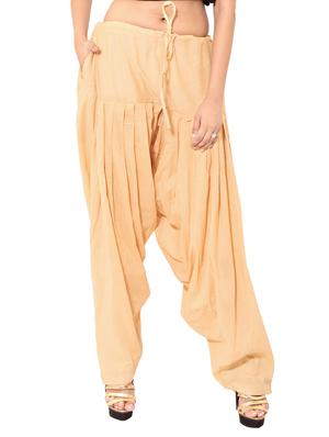red rayon patiyala salwars - 11120127 - Standard Image - 2
