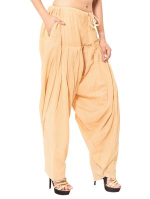 red rayon patiyala salwars - 11120127 - Standard Image - 3