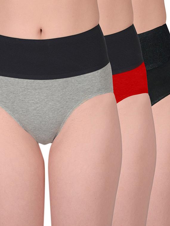 multi colored cotton hipster panty - 11121174 - Zoom Image - 1