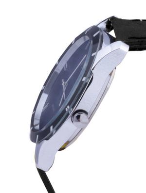 black leather wrist watch - 11123069 - Standard Image - 3