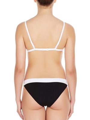 black cotton bras and panty set - 11128091 - Standard Image - 3