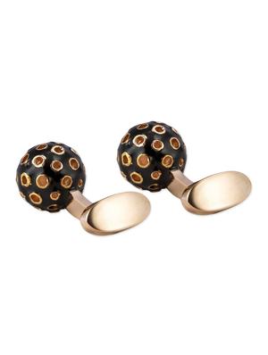 black metal cufflink - 11132389 - Standard Image - 2