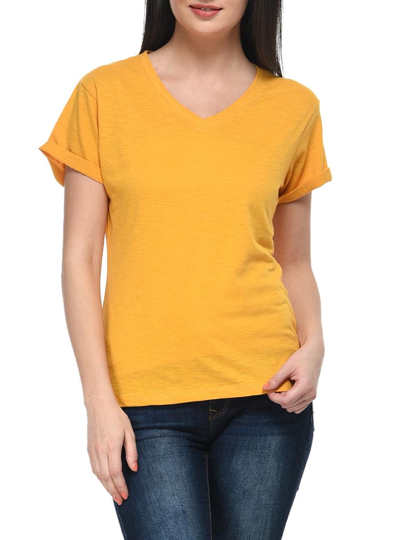 yellow cotton top - 11140595 - Zoom Image - 1