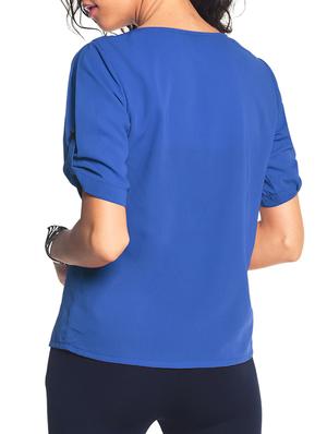 panel detail polyester top - 11145229 - Standard Image - 3