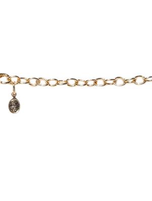 gold metal short necklace - 11150705 - Standard Image - 4