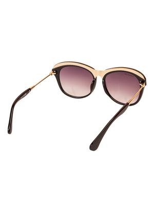 purple round sunglasses - 11154666 - Standard Image - 5