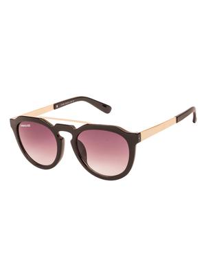purple round sunglasses - 11154668 - Standard Image - 2