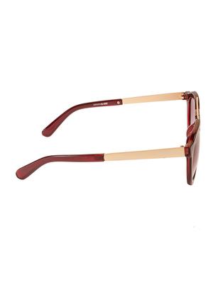 purple round sunglasses - 11154670 - Standard Image - 4
