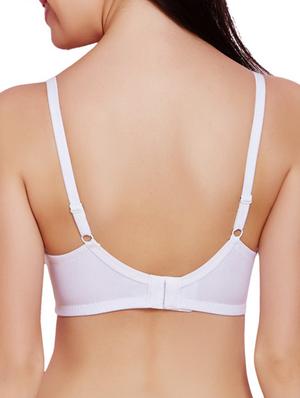 white cotton regular bra - 11155537 - Standard Image - 2