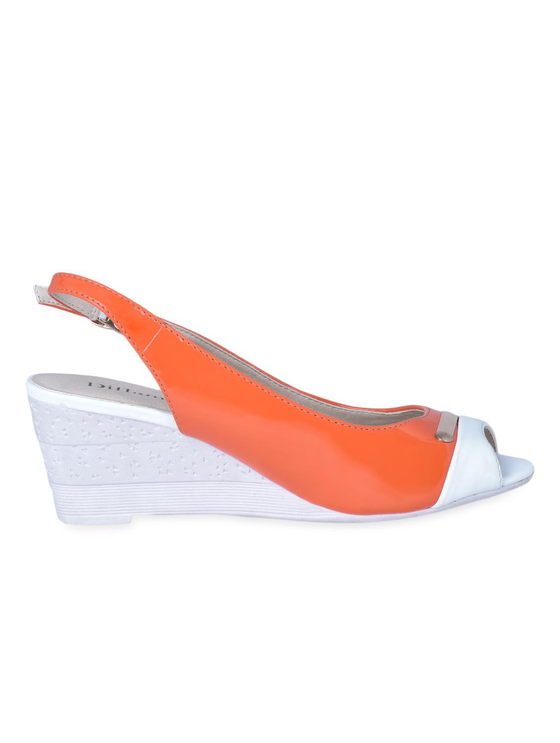 open toe sling back colour block wedges - 1116596 - Zoom Image - 1
