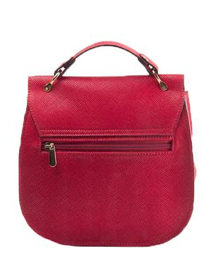red leatherette handbag - 11167506 - Standard Image - 2