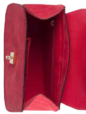 red leatherette handbag - 11167506 - Standard Image - 3