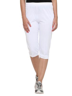 multi colored cotton capri leggings capris - 11174205 - Standard Image - 5