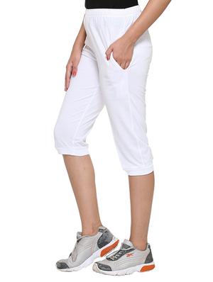 multi colored cotton capri leggings capris - 11174205 - Standard Image - 6