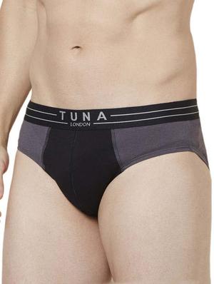grey and black cotton brief (set of 2) - 11178397 - Standard Image - 6