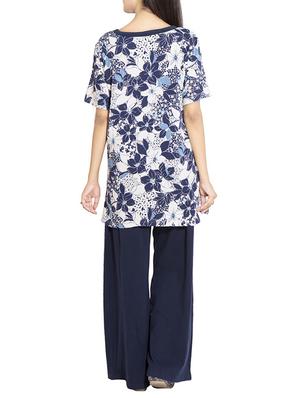 floral tee with pajama set - 11179531 - Standard Image - 3