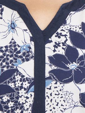 floral tee with pajama set - 11179531 - Standard Image - 4