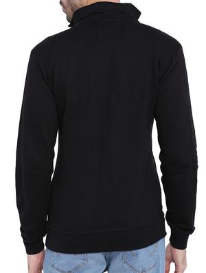 black cut & sew casual jacket - 11199229 - Standard Image - 3