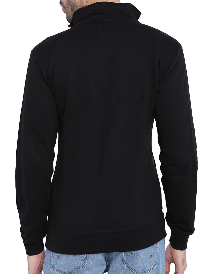 black cut & sew casual jacket - 11199229 - Zoom Image - 3