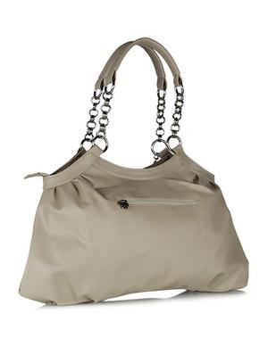 grey leatherette handbag - 1122245 - Standard Image - 2