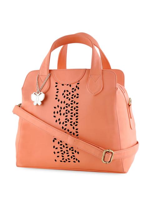 cut work leatherette hand bag - 1122287 - Standard Image - 1