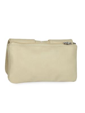 bow attached leatherette clutch bag - 1122463 - Standard Image - 2