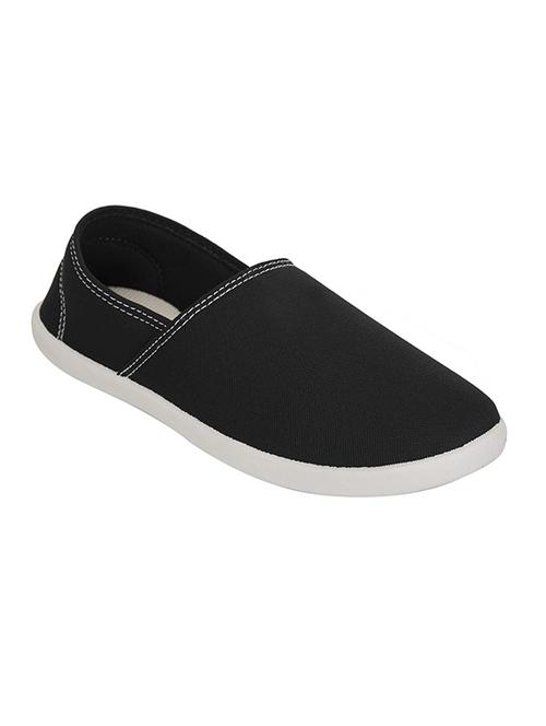 black canvas slip on shoe - 11229553 - Very Small Image - 1