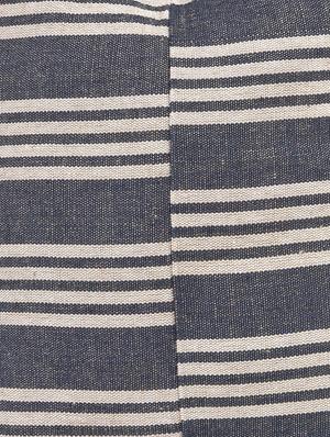 stone blue striped jute handbag - 1124601 - Standard Image - 5
