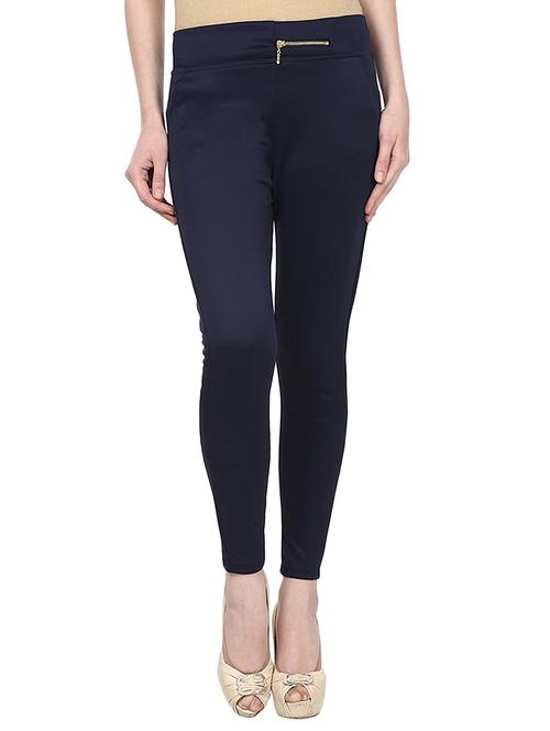 blue cotton jeggings - 11249211 - Standard Image - 1