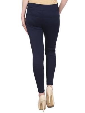 blue cotton jeggings - 11249211 - Standard Image - 3