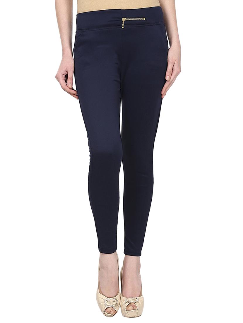 blue cotton jeggings - 11249211 - Zoom Image - 1