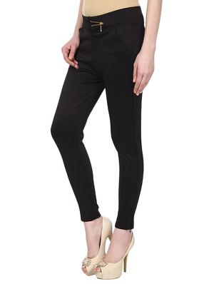 black cotton jeggings - 11249212 - Standard Image - 2
