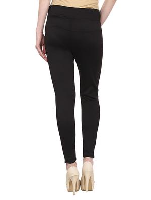 black cotton jeggings - 11249212 - Standard Image - 3