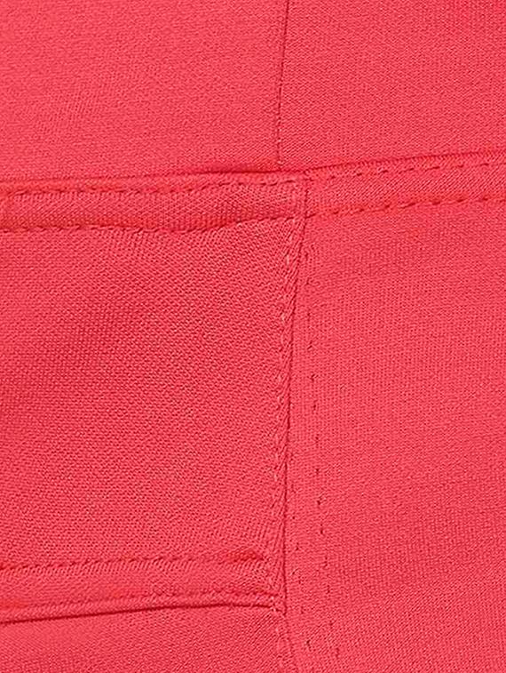 red cotton jeggings - 11249220 - Zoom Image - 4