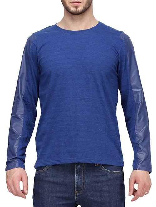 blue cotton tshirt - 11251733 - Standard Image - 1