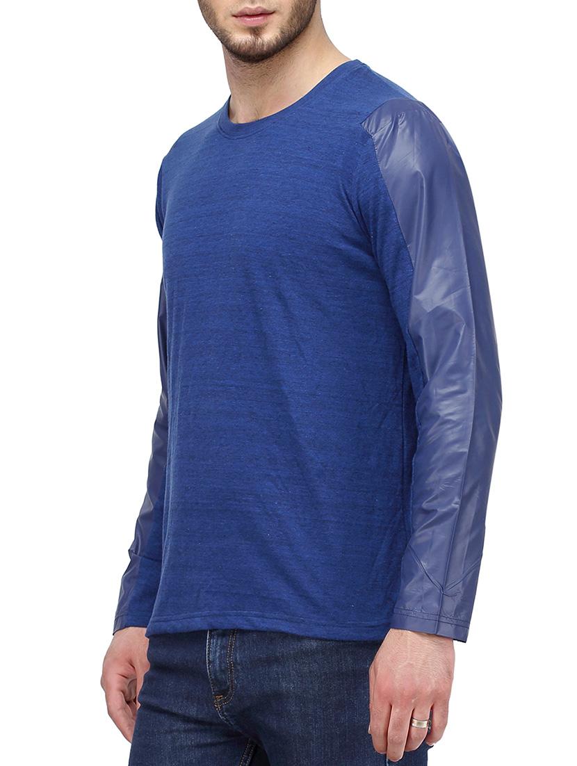 blue cotton tshirt - 11251733 - Zoom Image - 2