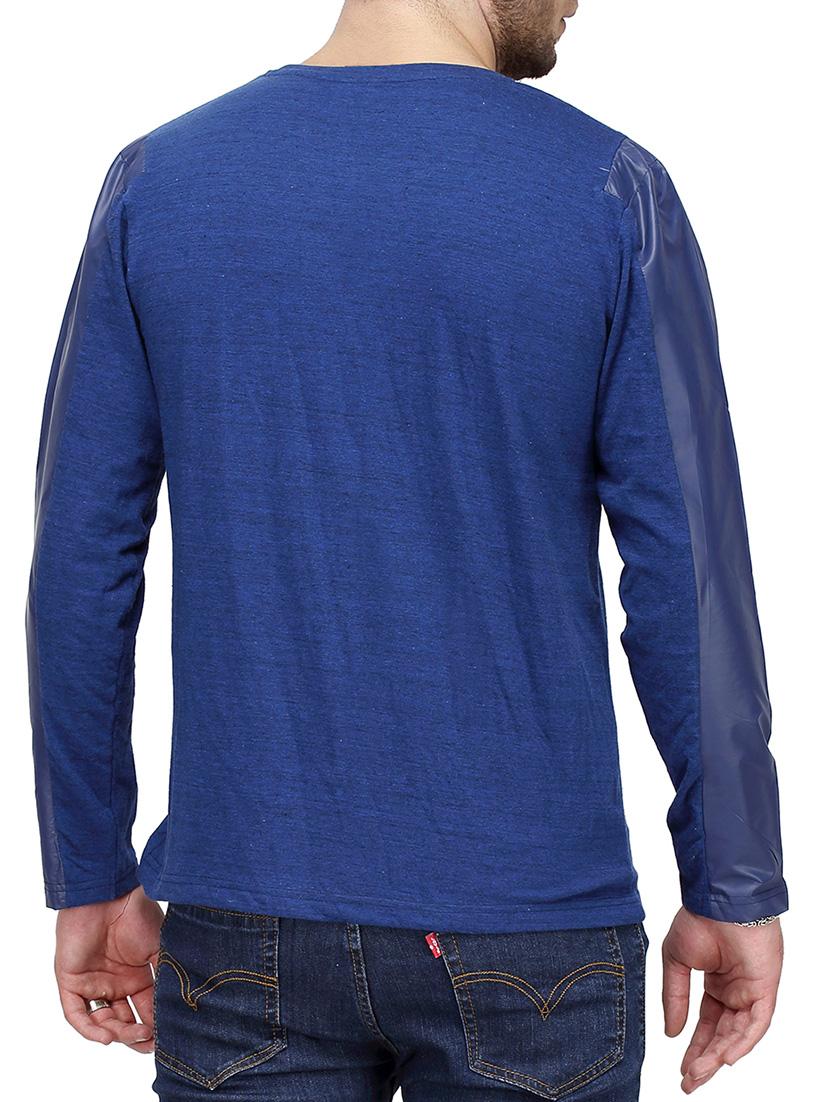 blue cotton tshirt - 11251733 - Zoom Image - 3