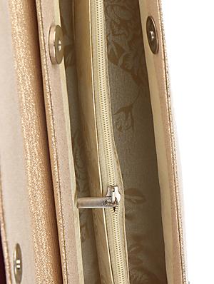 multi velvet flap brooch embellished clutch - 1125985 - Standard Image - 4
