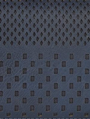 blue leatherette clutch - 11260433 - Standard Image - 4