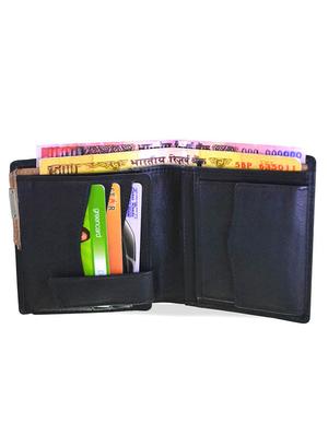black & brown leather wallet - 11260749 - Standard Image - 3