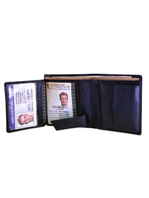 black & brown leather wallet - 11260749 - Standard Image - 4