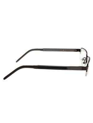 natural color, rectangle half rim eyeglass frame - 11262647 - Standard Image - 2