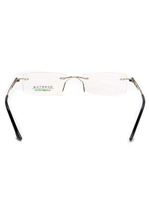 natural color, rectangle rimless eyeglass frame - 11262653 - Standard Image - 3
