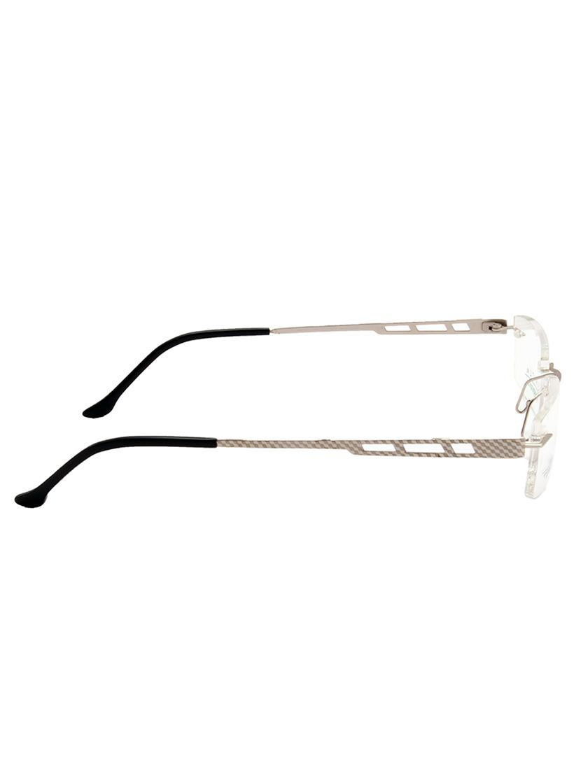natural color, rectangle rimless eyeglass frame - 11262653 - Zoom Image - 2