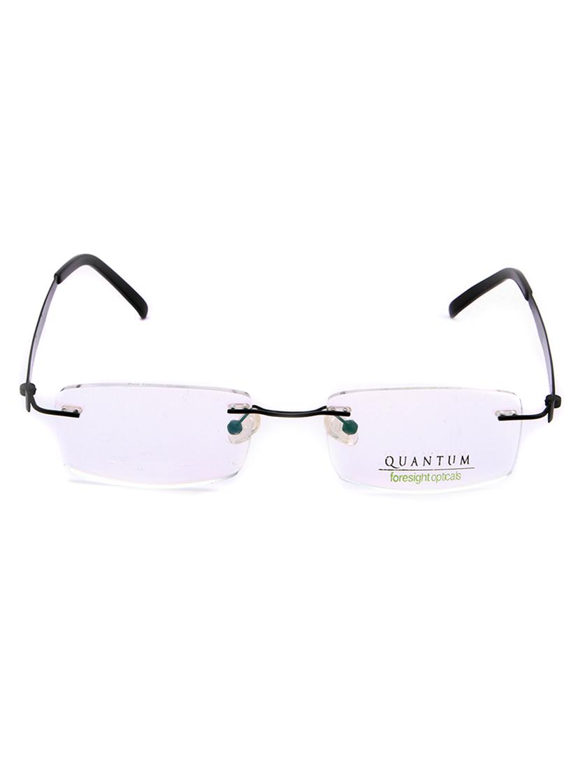 natural color, rectangle rimless eyeglass frame - 11262661 - Zoom Image - 1