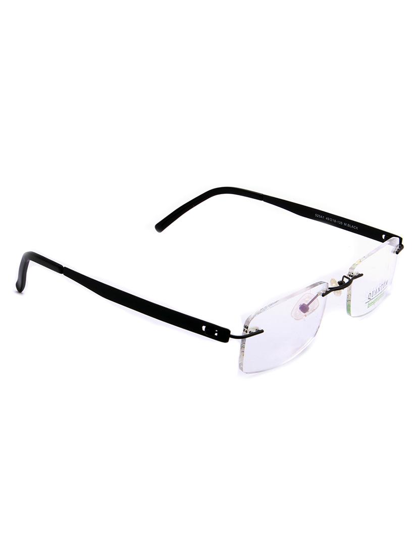 natural color, rectangle rimless eyeglass frame - 11262661 - Zoom Image - 4